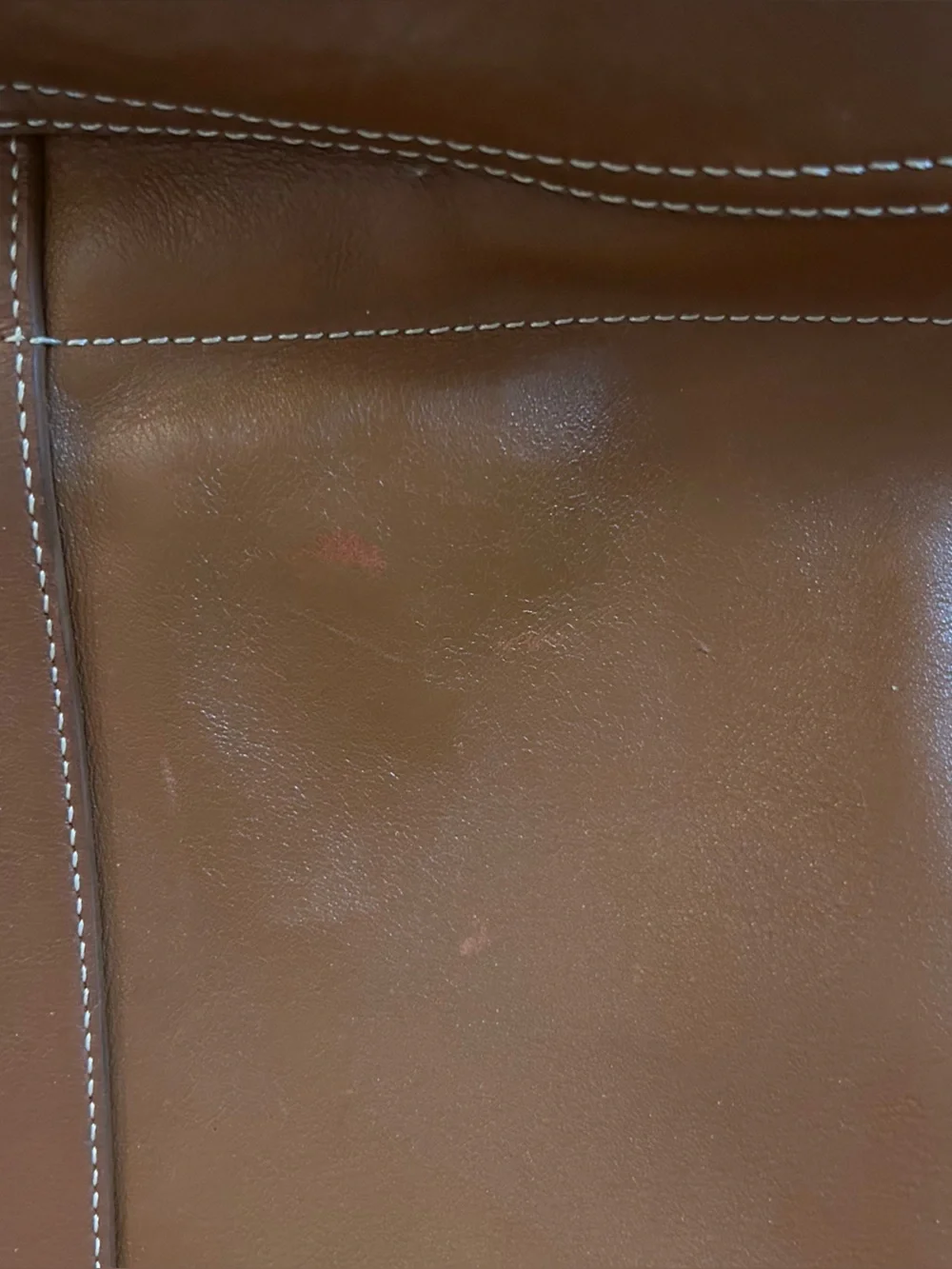 J. Crew Medium Montauk Leather Tote Bag in Rich Oak - Picture 14 of 16